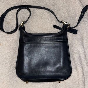 Vintage Leather Coach Bag